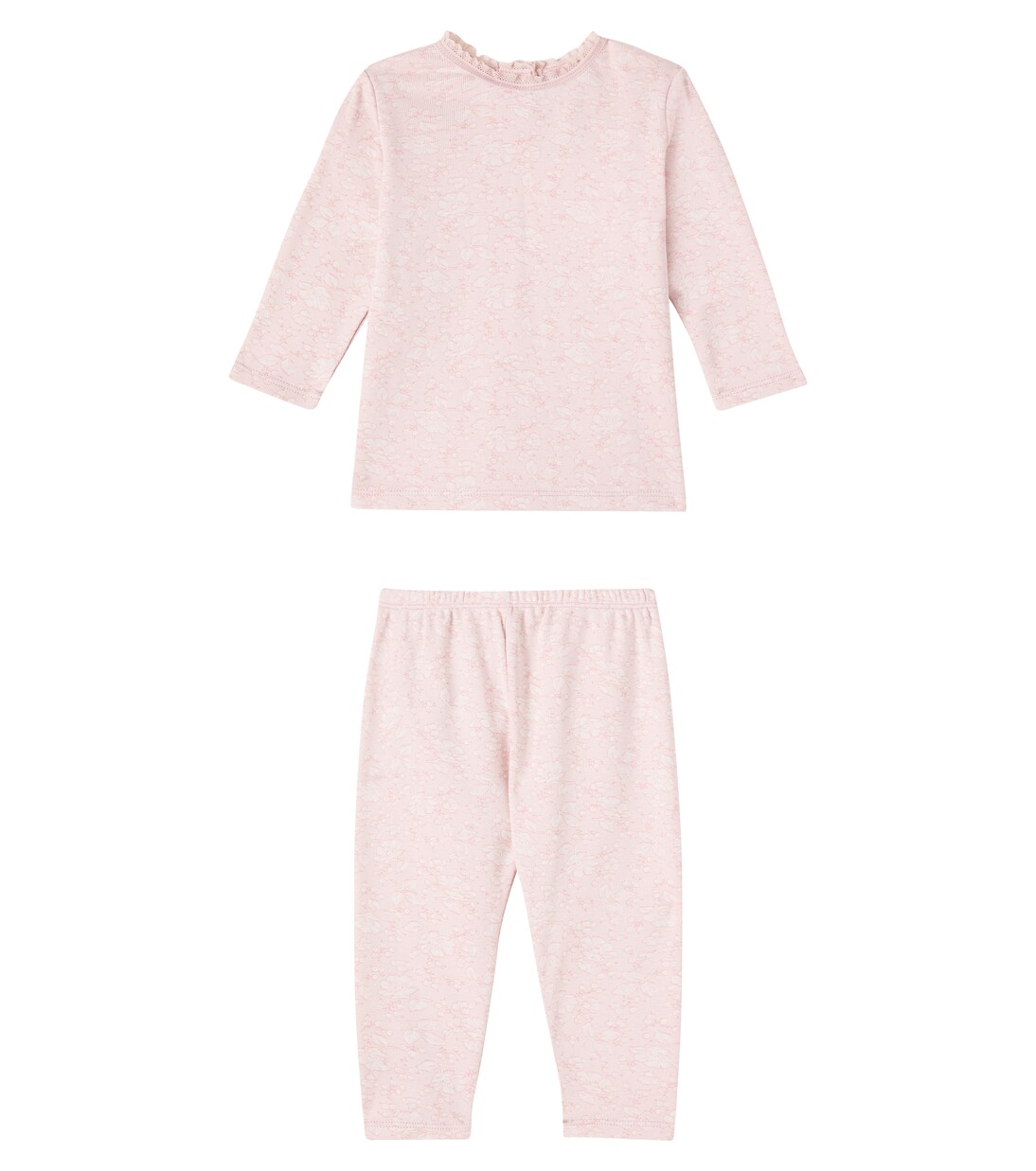 Baby Genna set of cotton T-shirt and pants | Bonpoint