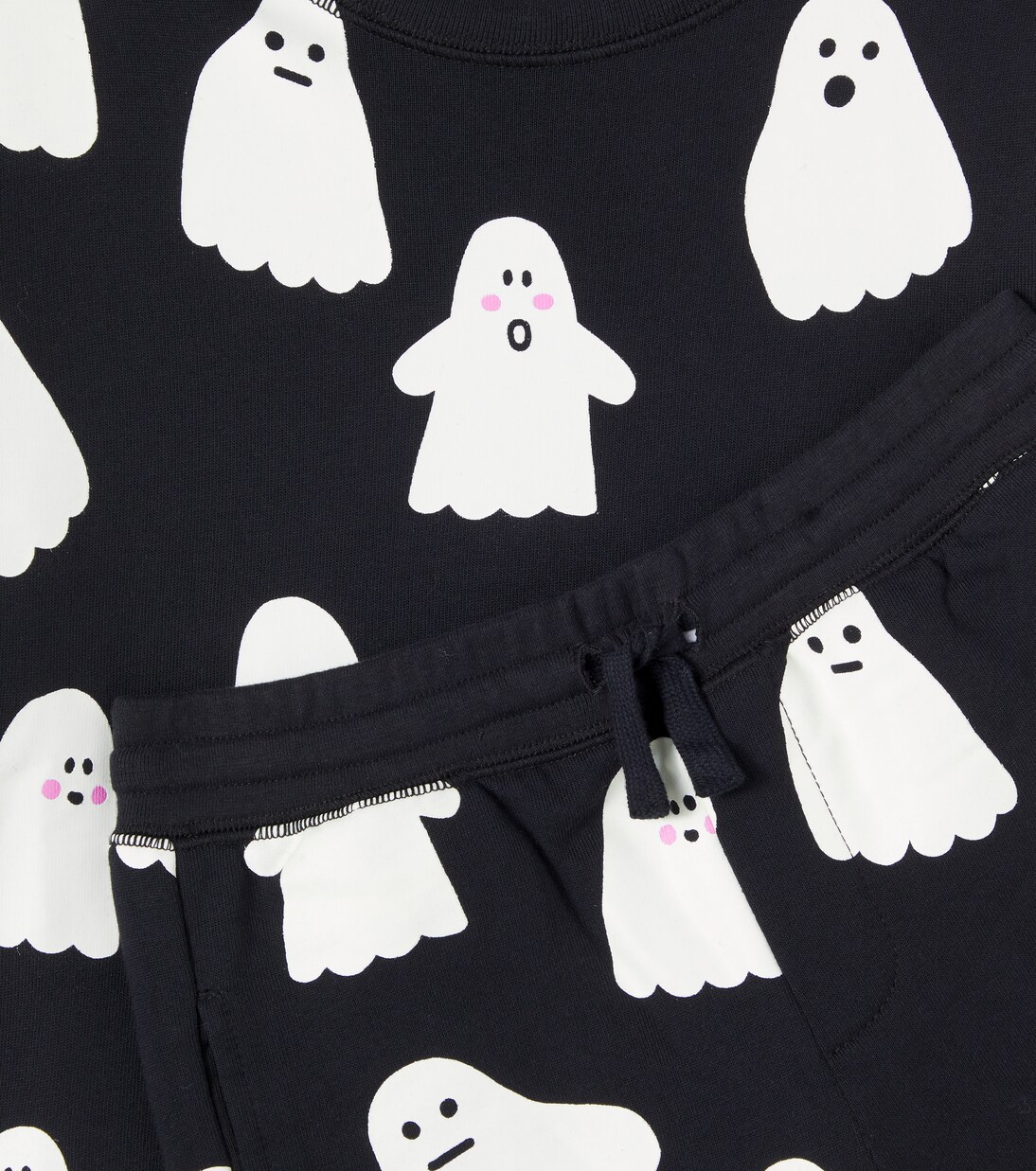 Printed cotton sweatshirt and sweatpants set  | Stella McCartney Kids