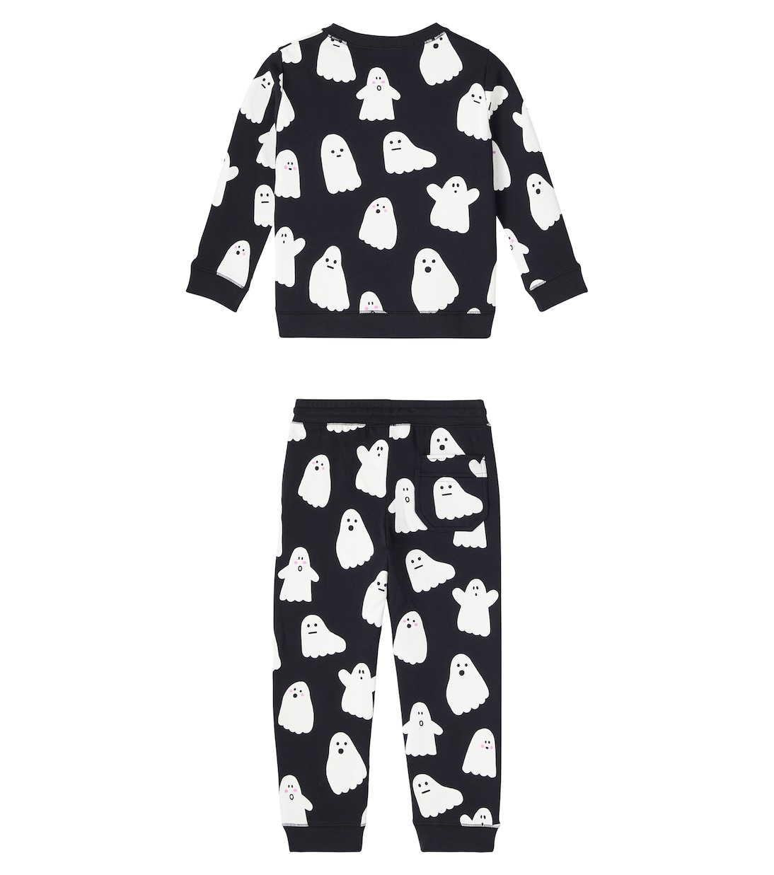 Printed cotton sweatshirt and sweatpants set  | Stella McCartney Kids