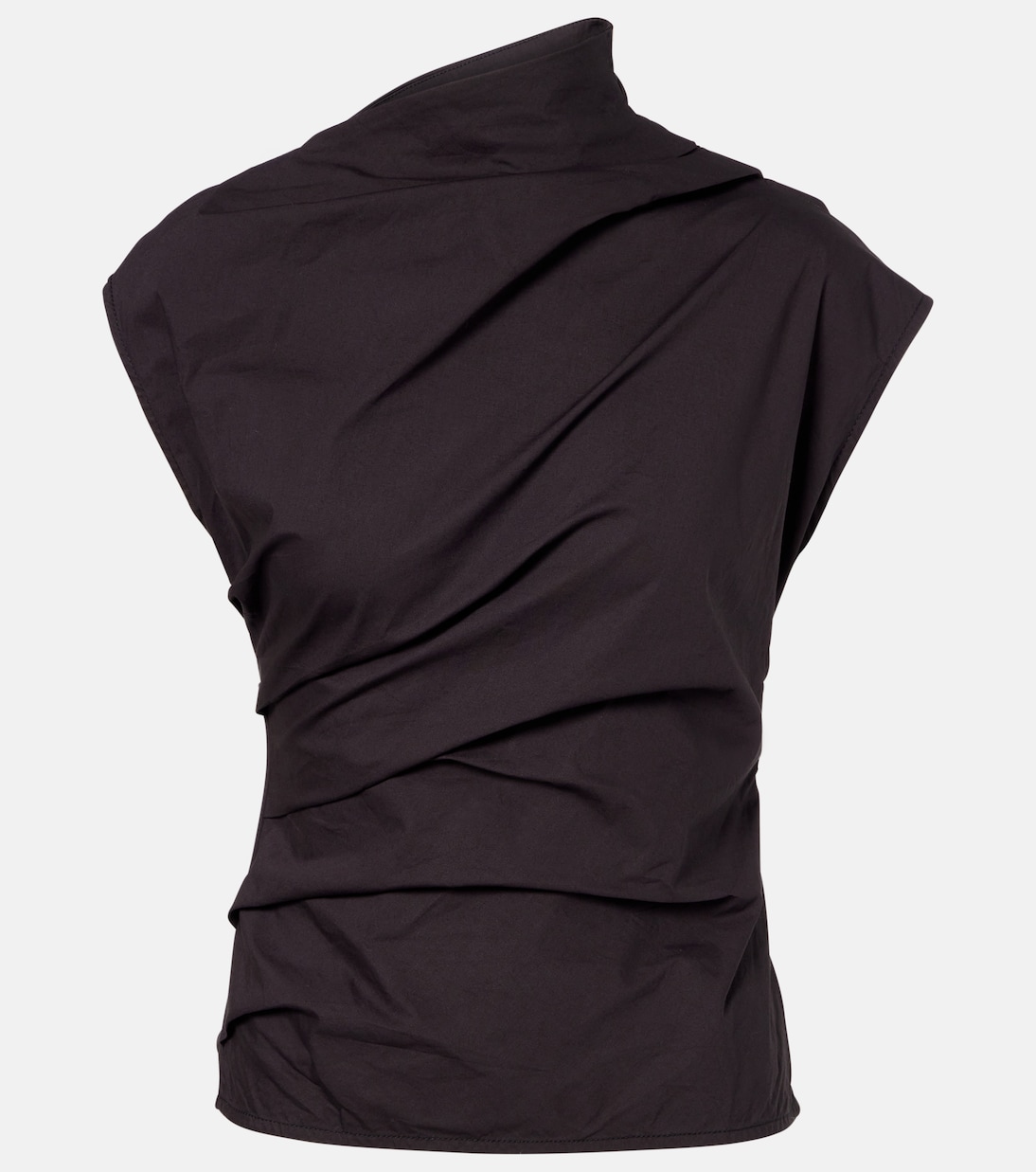 Top aus einem Baumwollgemisch | Ganni