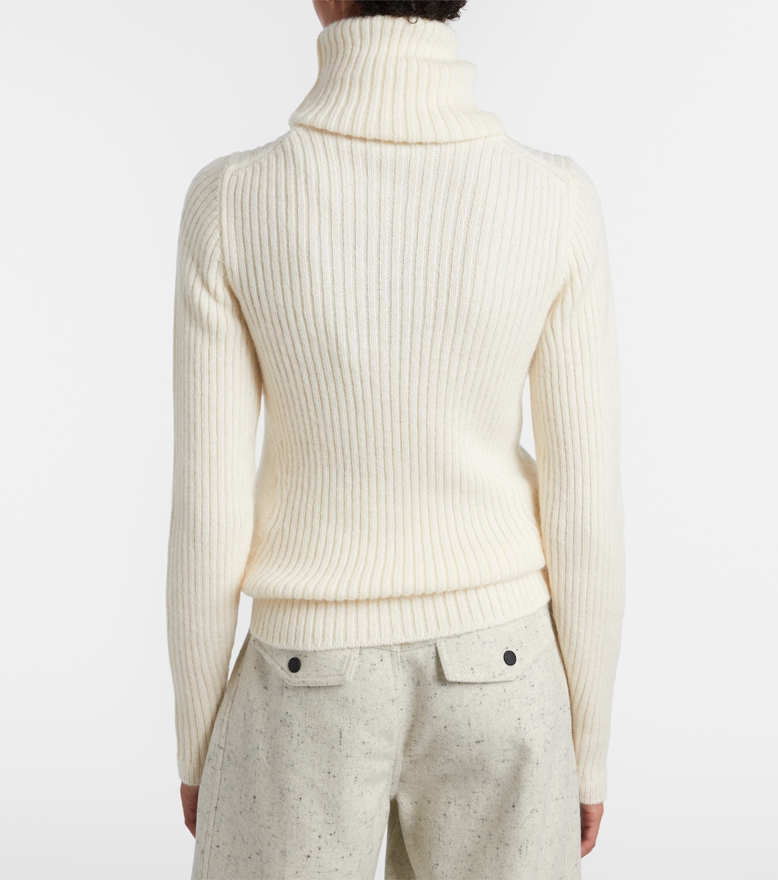 Wool and mohair-blend turtleneck sweater | Moncler Grenoble