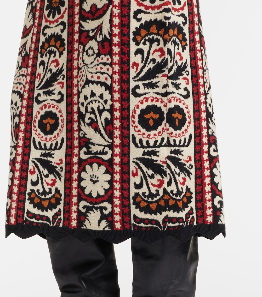 Midirock Tapestry Stripes aus Jacquard | Farm Rio