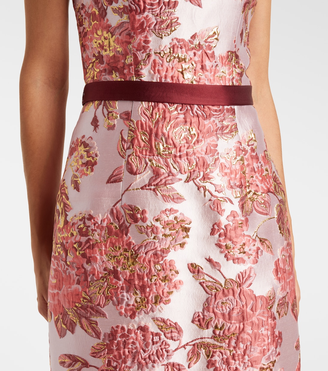 Robin floral brocade gown | Markarian