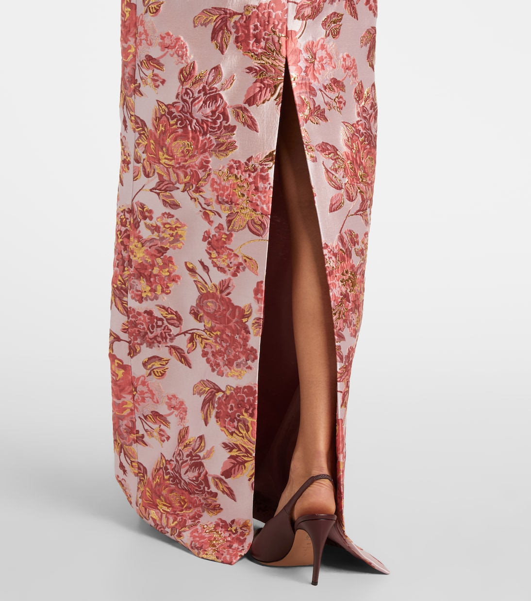 Robin floral brocade gown | Markarian