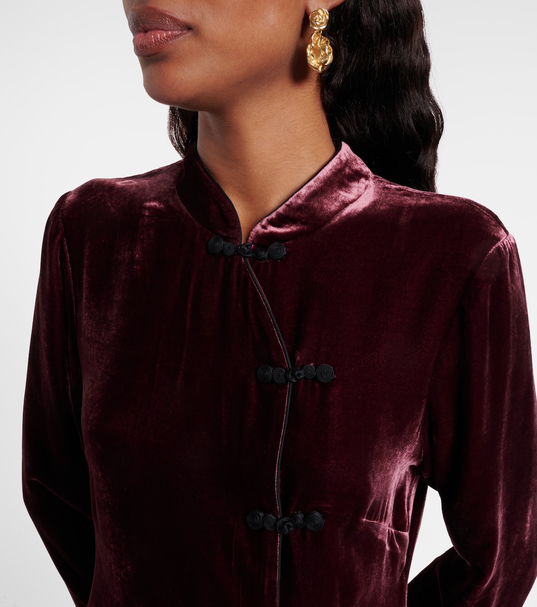 Delphina velvet minidress | Rixo