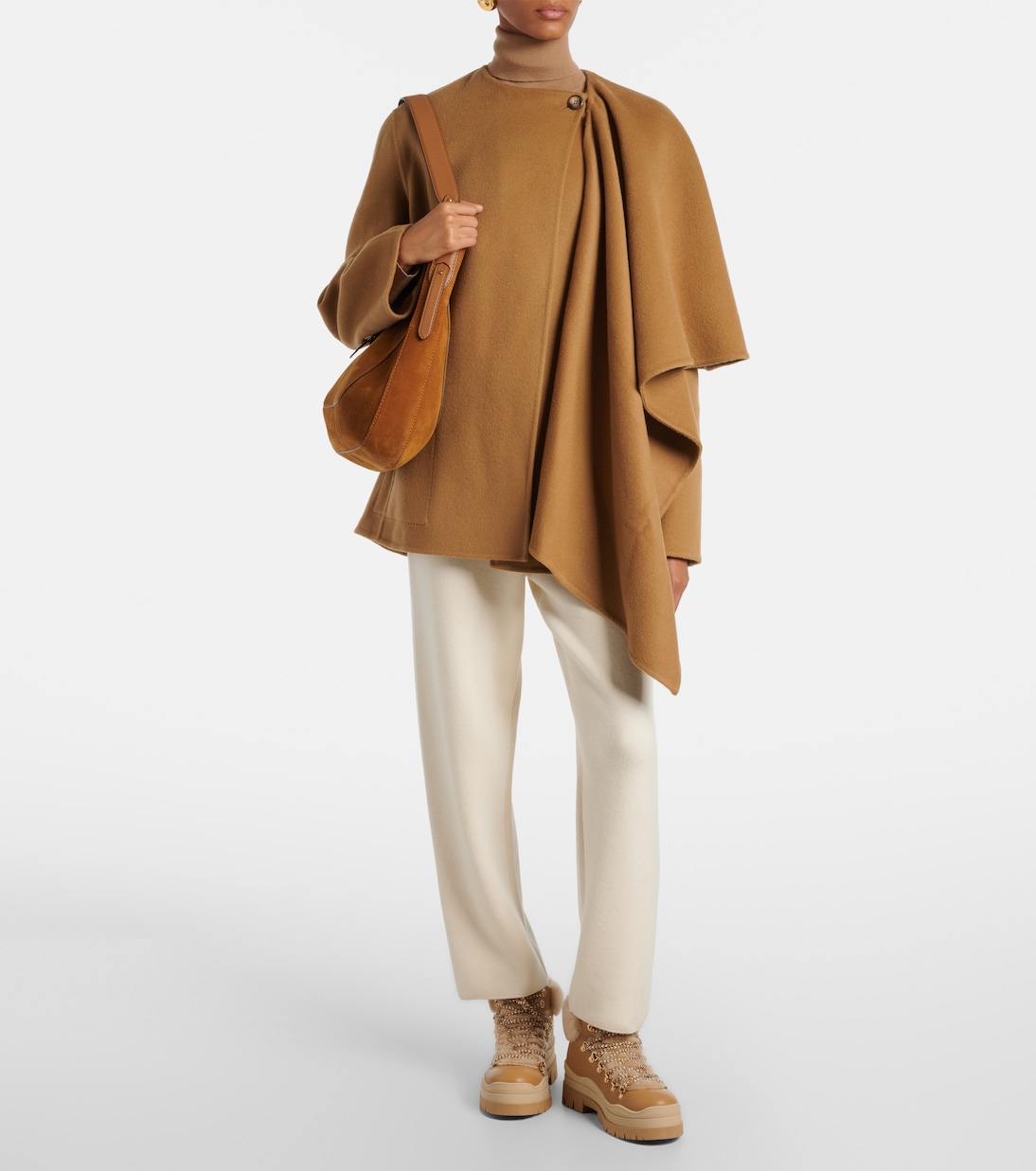 Schnürstiefel Arosa aus Leder und Shearling | Bogner