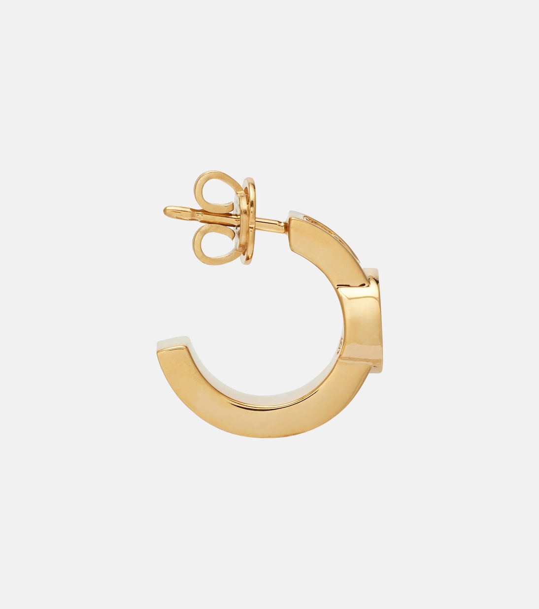 Gucci Blondie embellished hoop earrings | Gucci
