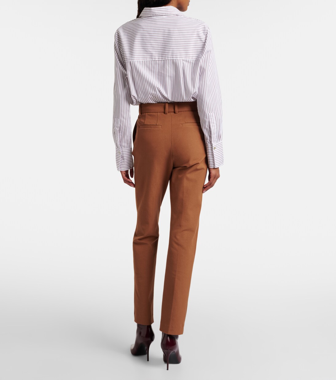 New Coleman gabardine straight pants | Joseph