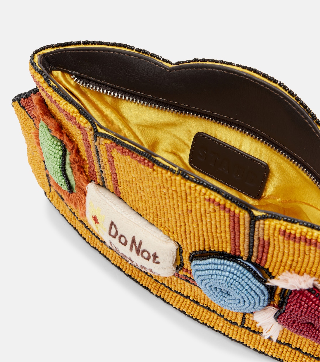 Couch beaded clutch | Staud