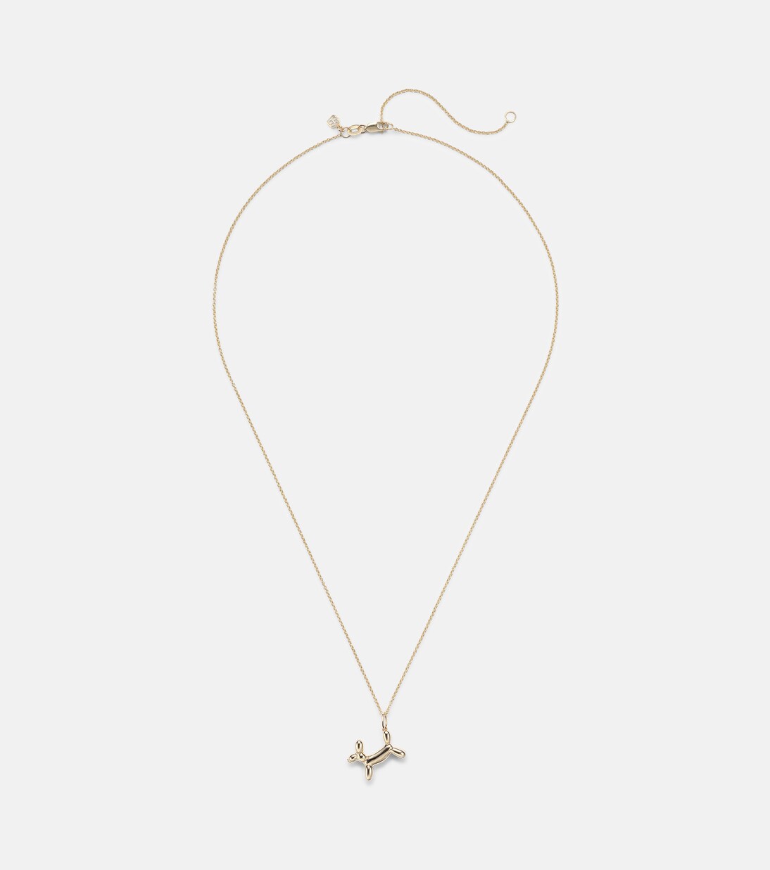 Halskette aus 14kt Gelbgold (585/1000) mit Diamant | Sydney Evan