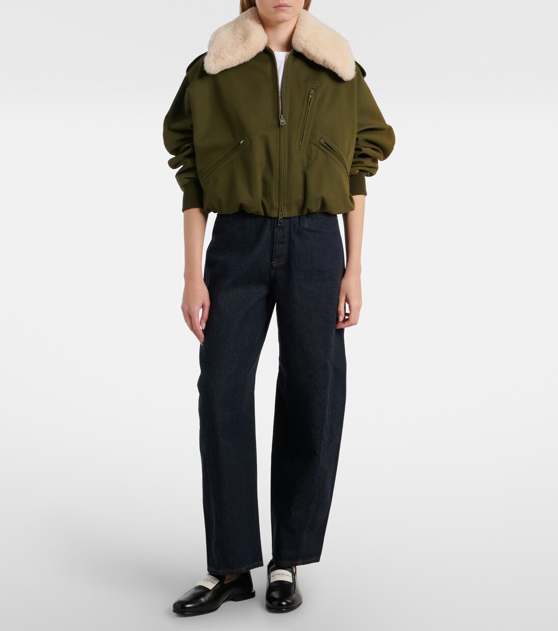 Jacke mit Shearling | Givenchy