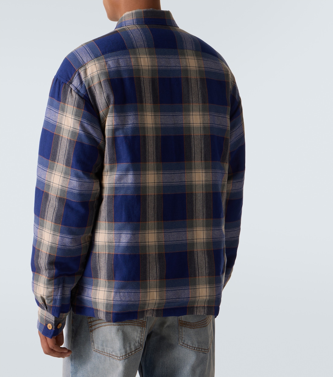 Keesey wool and linen down overshirt | Visvim