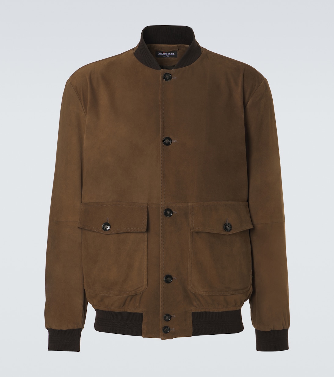 Bomberjacke aus Veloursleder | Kiton