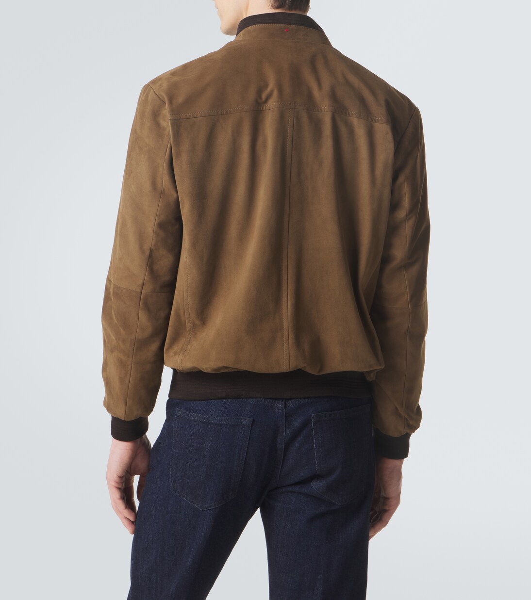 Bomberjacke aus Veloursleder | Kiton