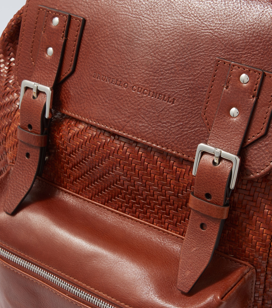 Sac à dos City en cuir | Brunello Cucinelli