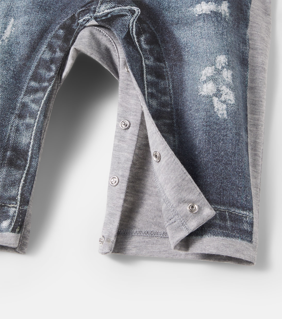 Baby Spieler aus Baumwoll-Jersey | Dolce&Gabbana Kids