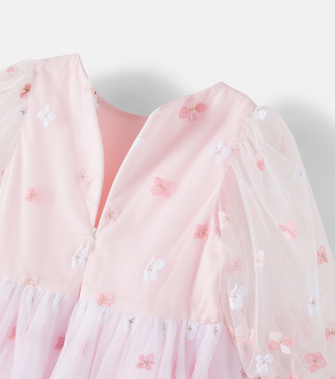 Besticktes Kleid aus Tüll | Tartine et Chocolat