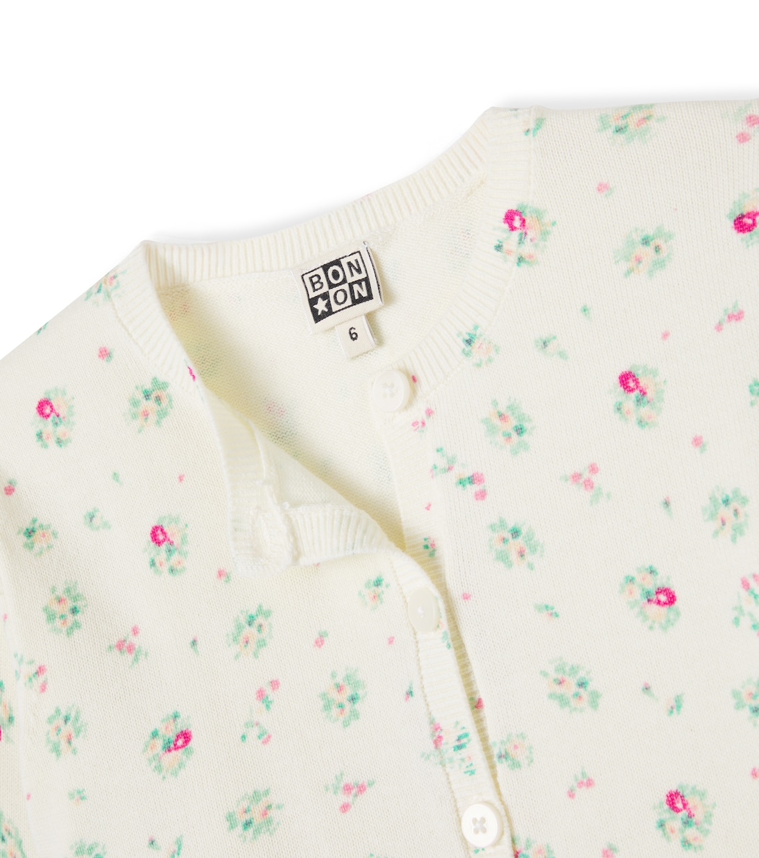 Lilou floral cotton cardigan  | Bonton