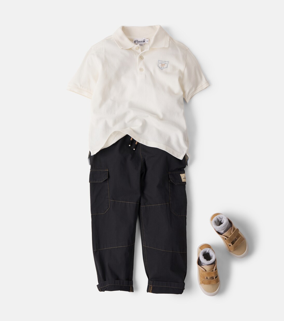 Lawton cotton cargo pants | Bonpoint