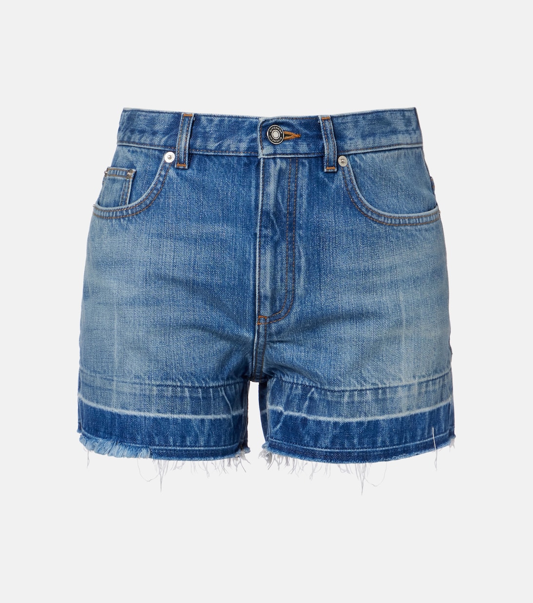 Mid-rise denim shorts | Givenchy