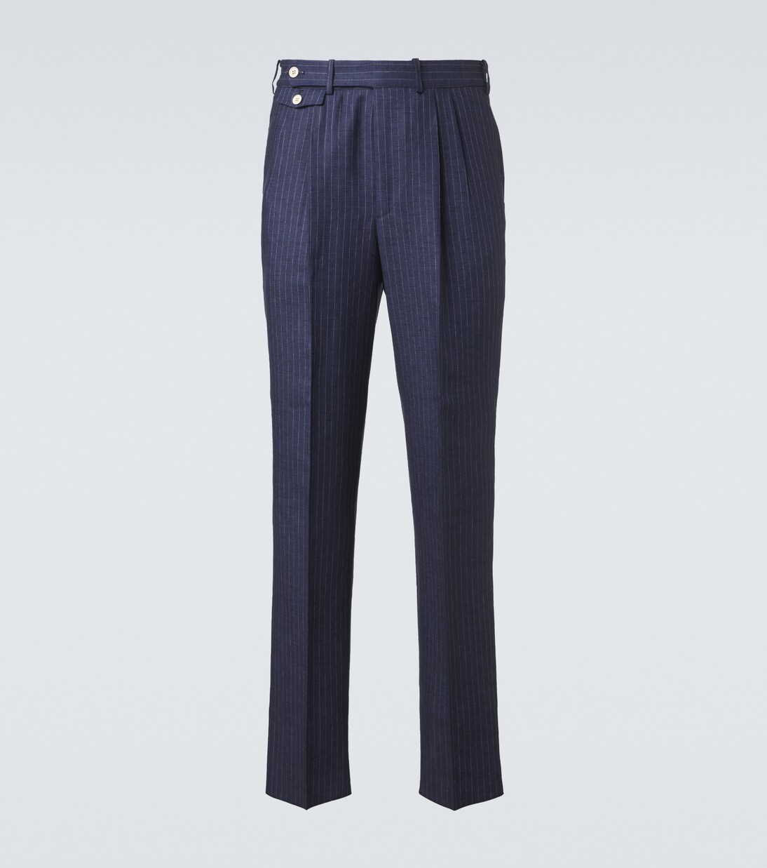 Striped linen tapered pants | Dunhill