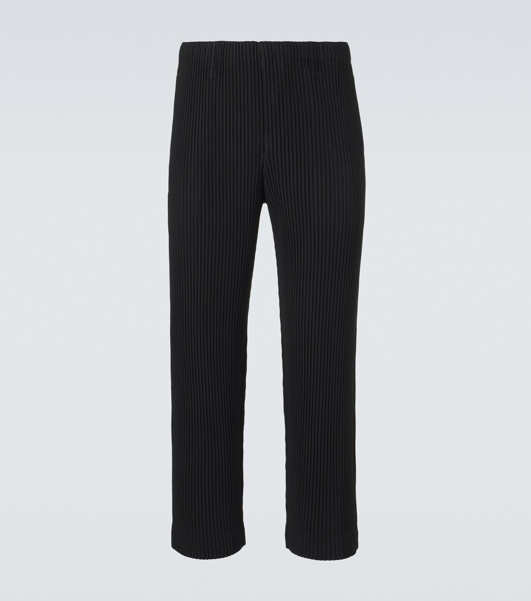 Basics pleated straight pants | Homme Plissé Issey Miyake
