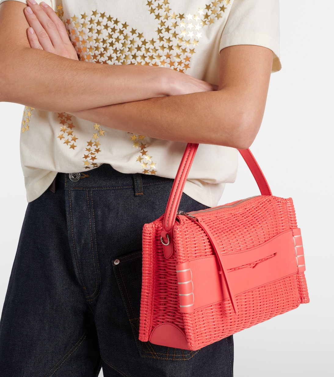 Schultertasche Loafer Medium aus Leder | JW Anderson