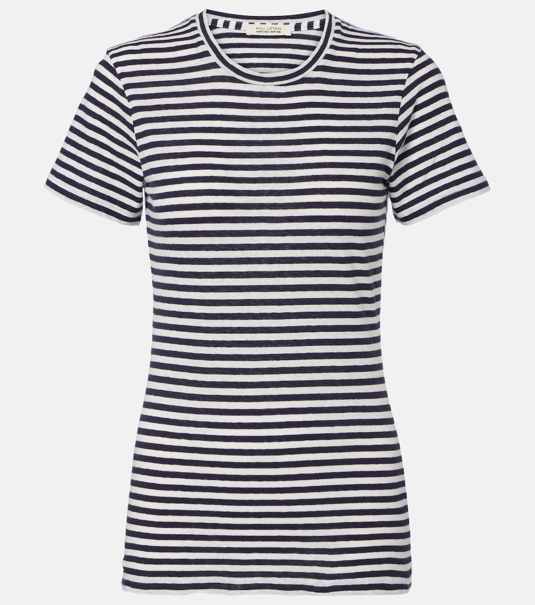 Lana striped cotton jersey T-shirt | Nili Lotan