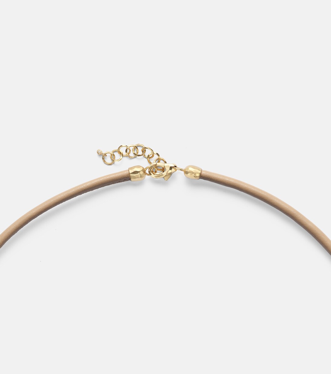 18kt gold pendant necklace with turquoise | Octavia Elizabeth