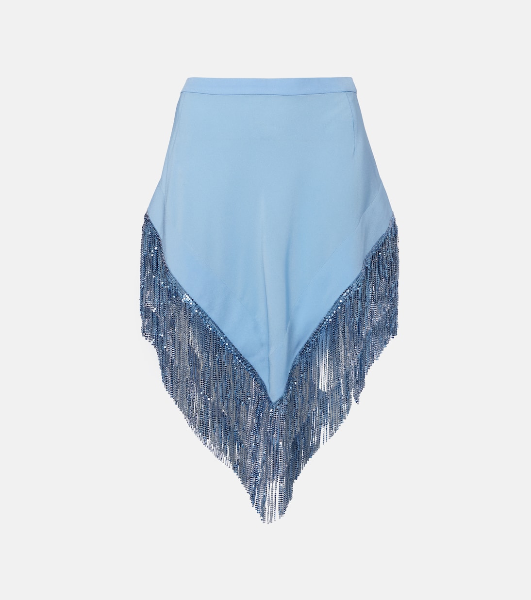 Chainmail crêpe miniskirt | Rabanne