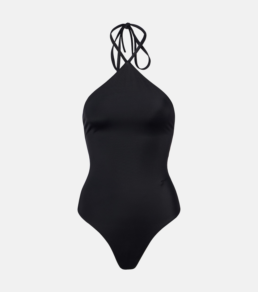 Bastide halterneck swimsuit | Jacquemus