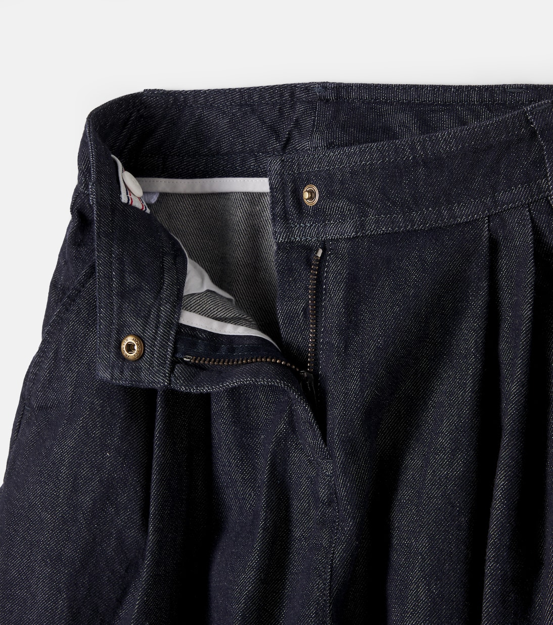 Pleated wide-leg jeans | Moncler Enfant