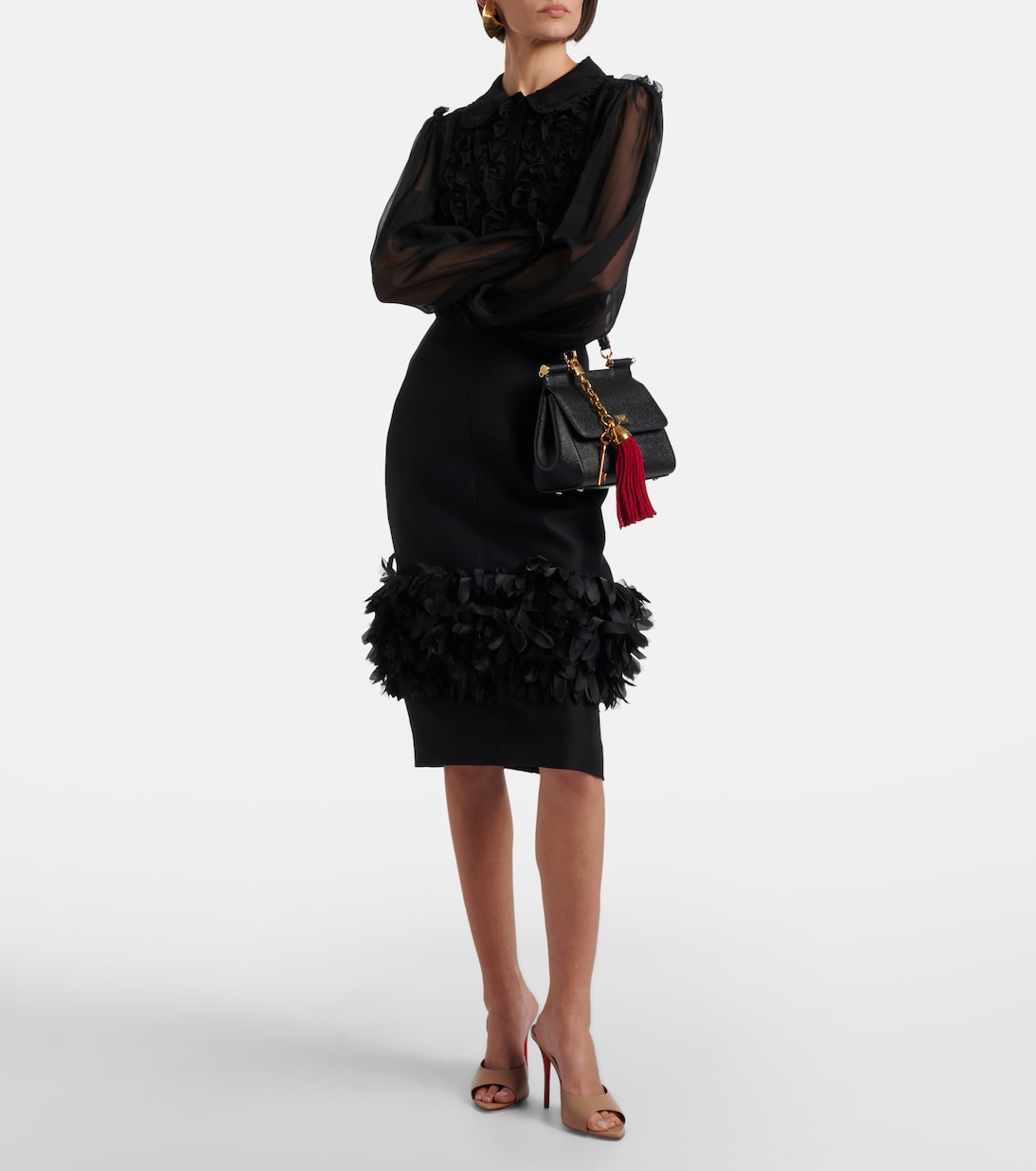 Pantoletten Miss Z aus Leder | Christian Louboutin