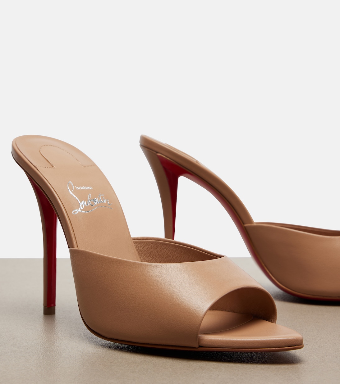 Pantoletten Miss Z aus Leder | Christian Louboutin