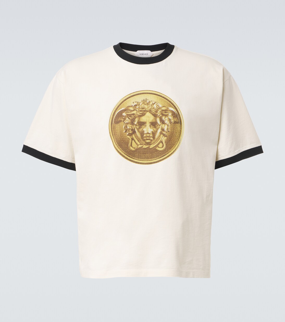 Medusa cotton jersey T-shirt | Versace