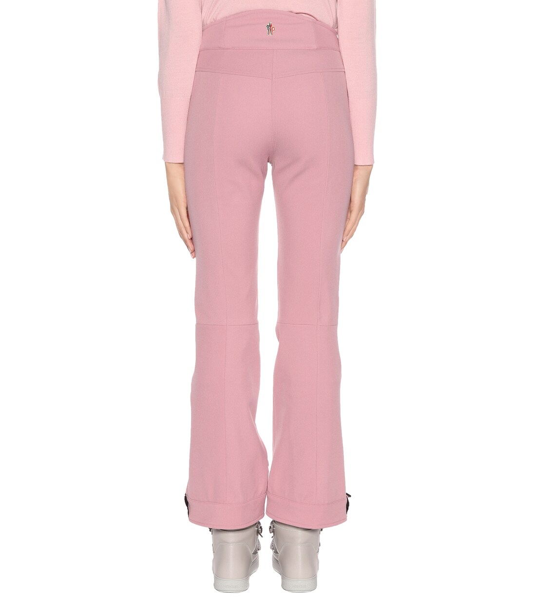 high-rise flared ski trousers | Moncler Grenoble