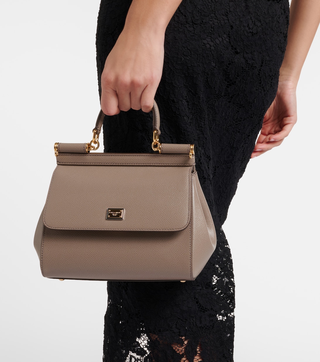 Sicily S号皮革单肩包 | Dolce&Gabbana