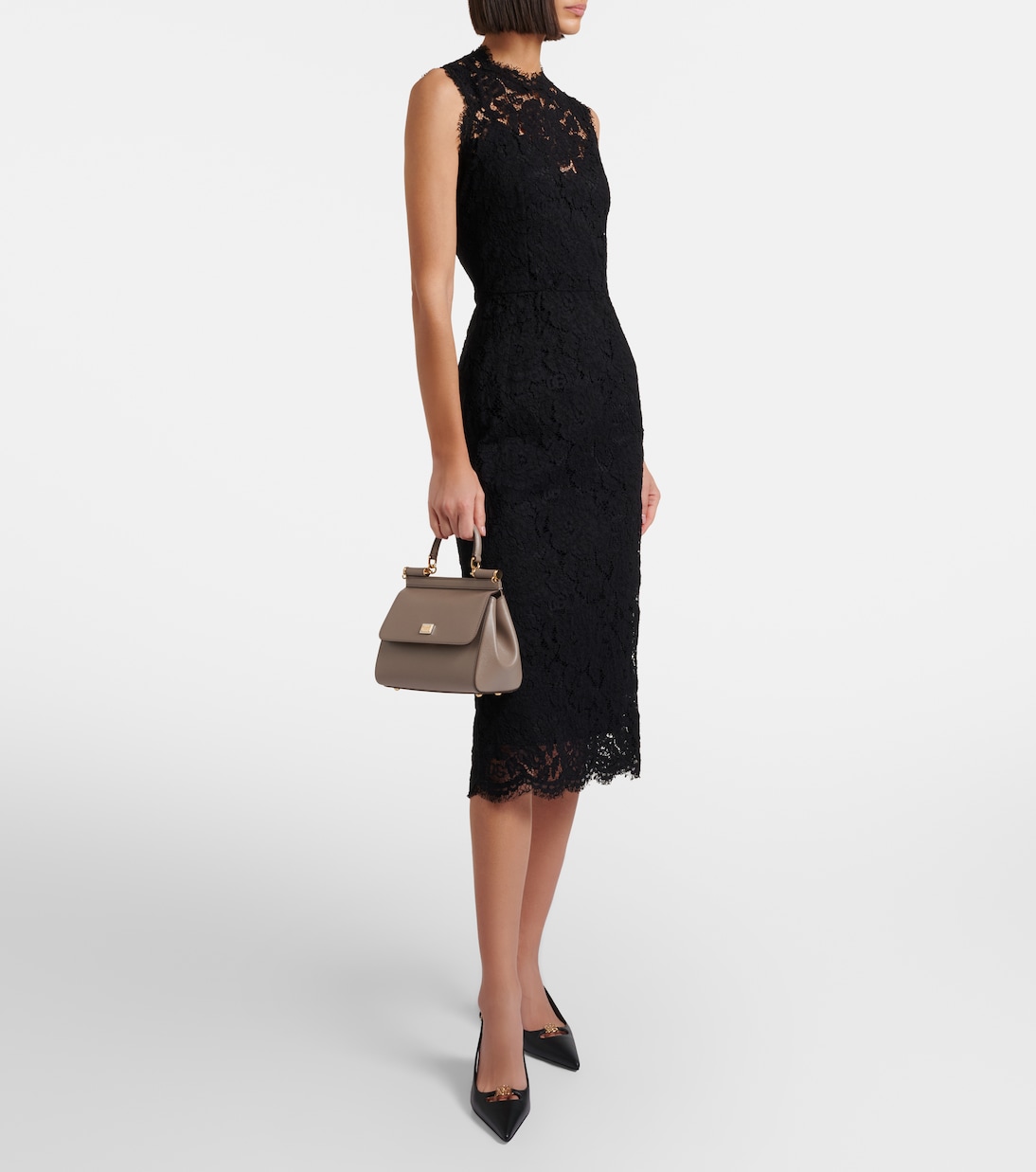 Sicily S号皮革单肩包 | Dolce&Gabbana