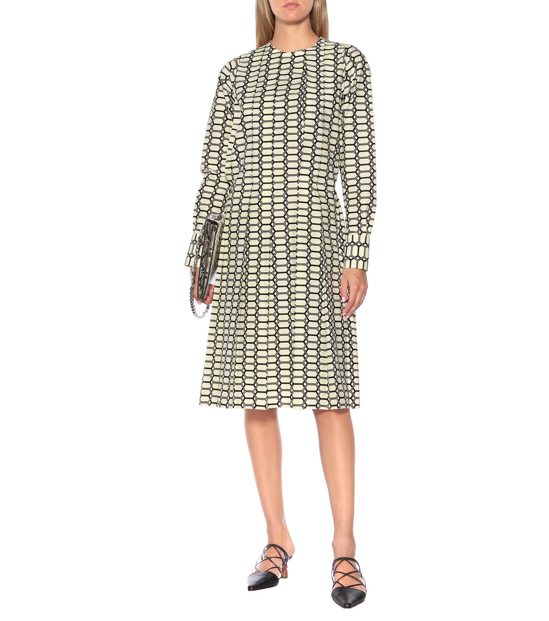 Robe imprimée en coton | Plan C