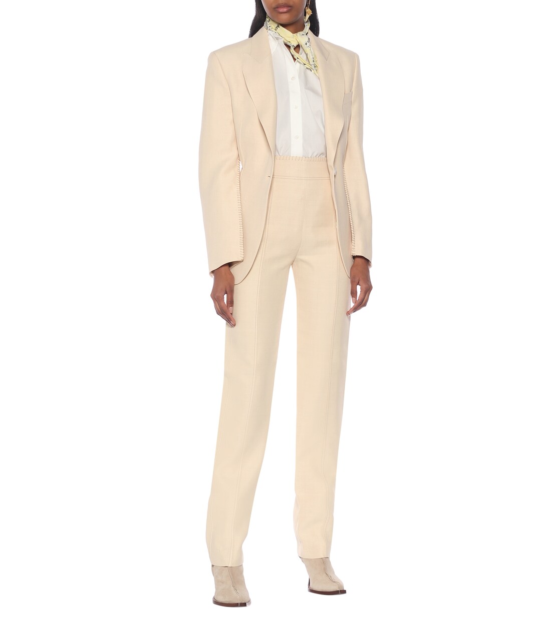 Pantalon évasé à taille haute | Acne Studios