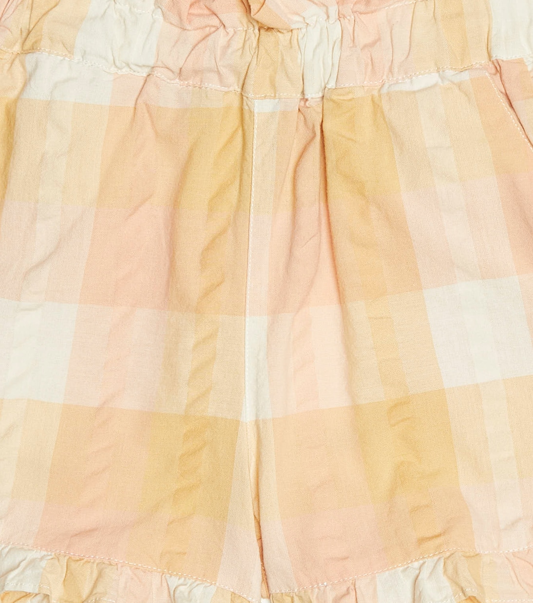 Olimpia checked cotton shorts | The New Society