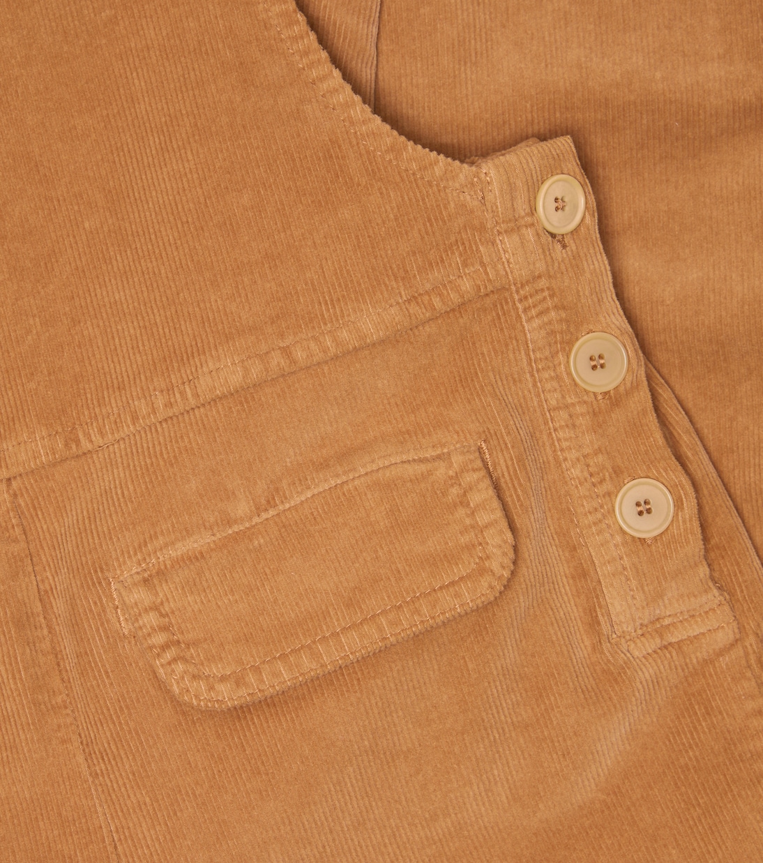 Latzhose aus Baumwoll-Cord | Il Gufo