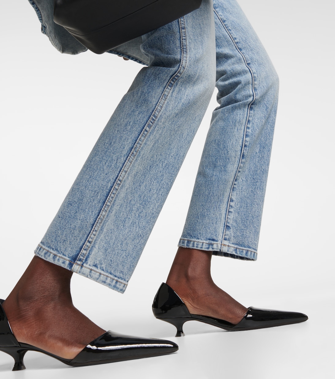 Jean droit Abigail à taille haute | Khaite