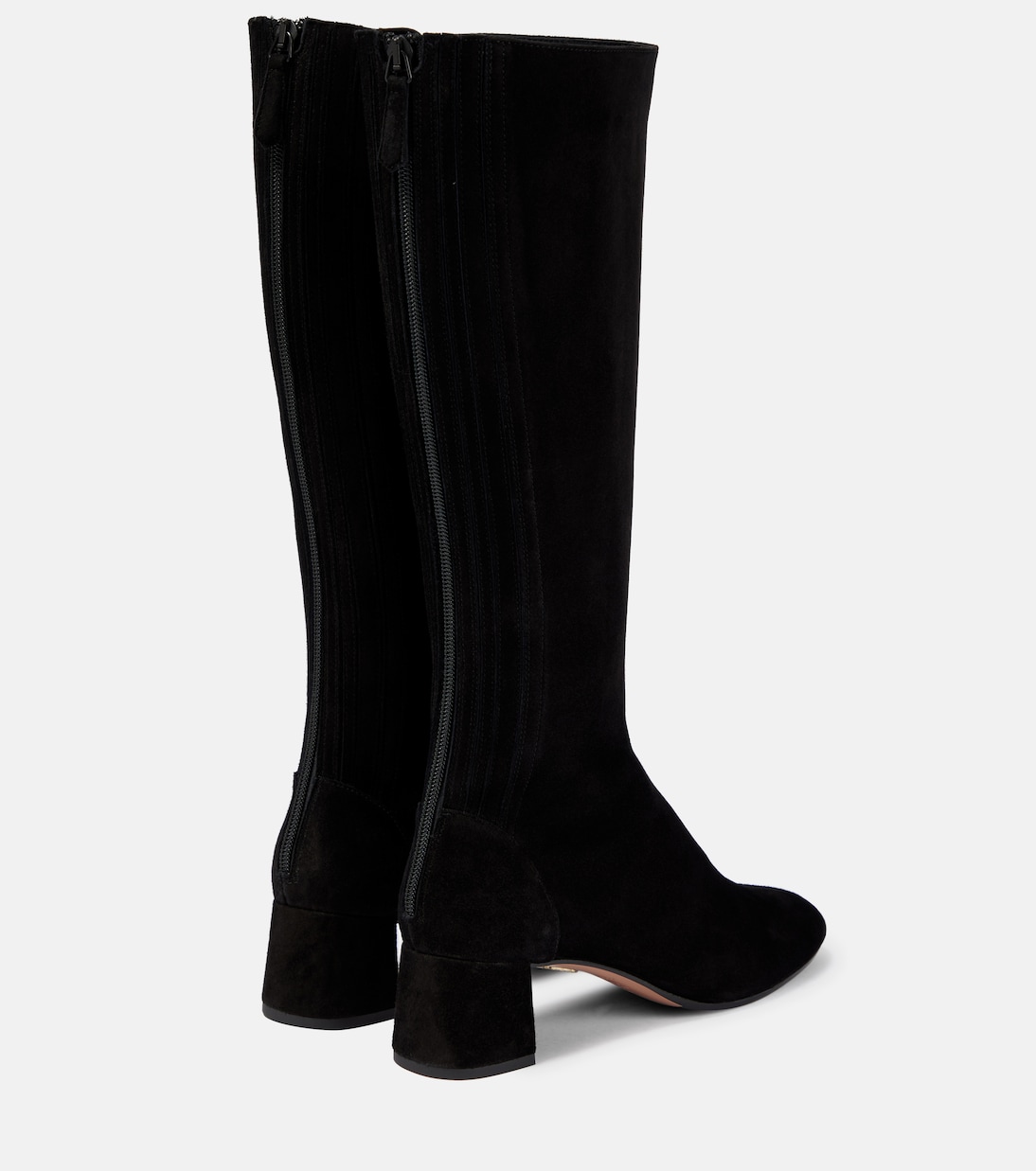 Saint Honore suede knee-high boots | Aquazzura