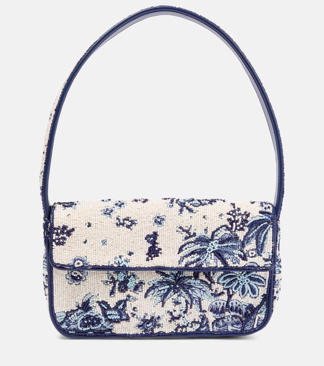 Tommy beaded shoulder bag | Staud