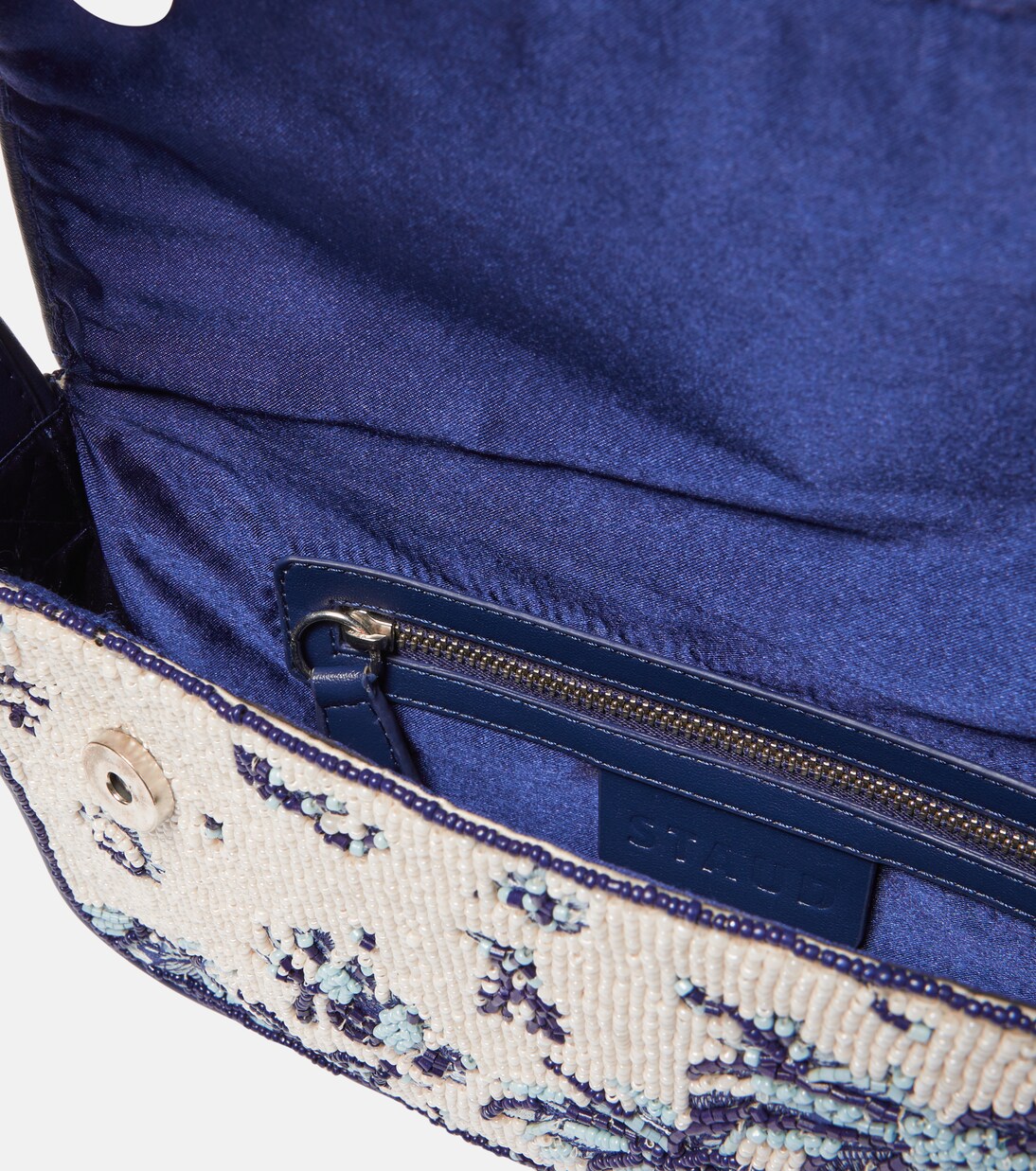 Tommy beaded shoulder bag | Staud