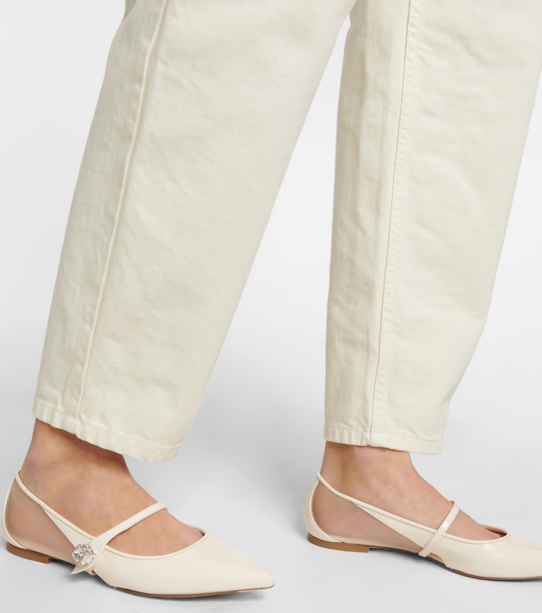 Cube B patent leather flats | Roger Vivier