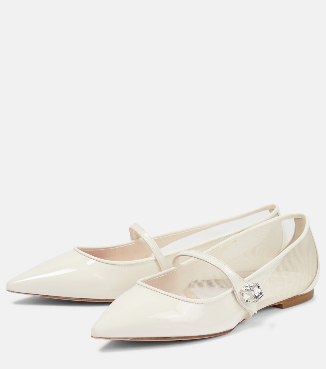 Cube B patent leather flats | Roger Vivier