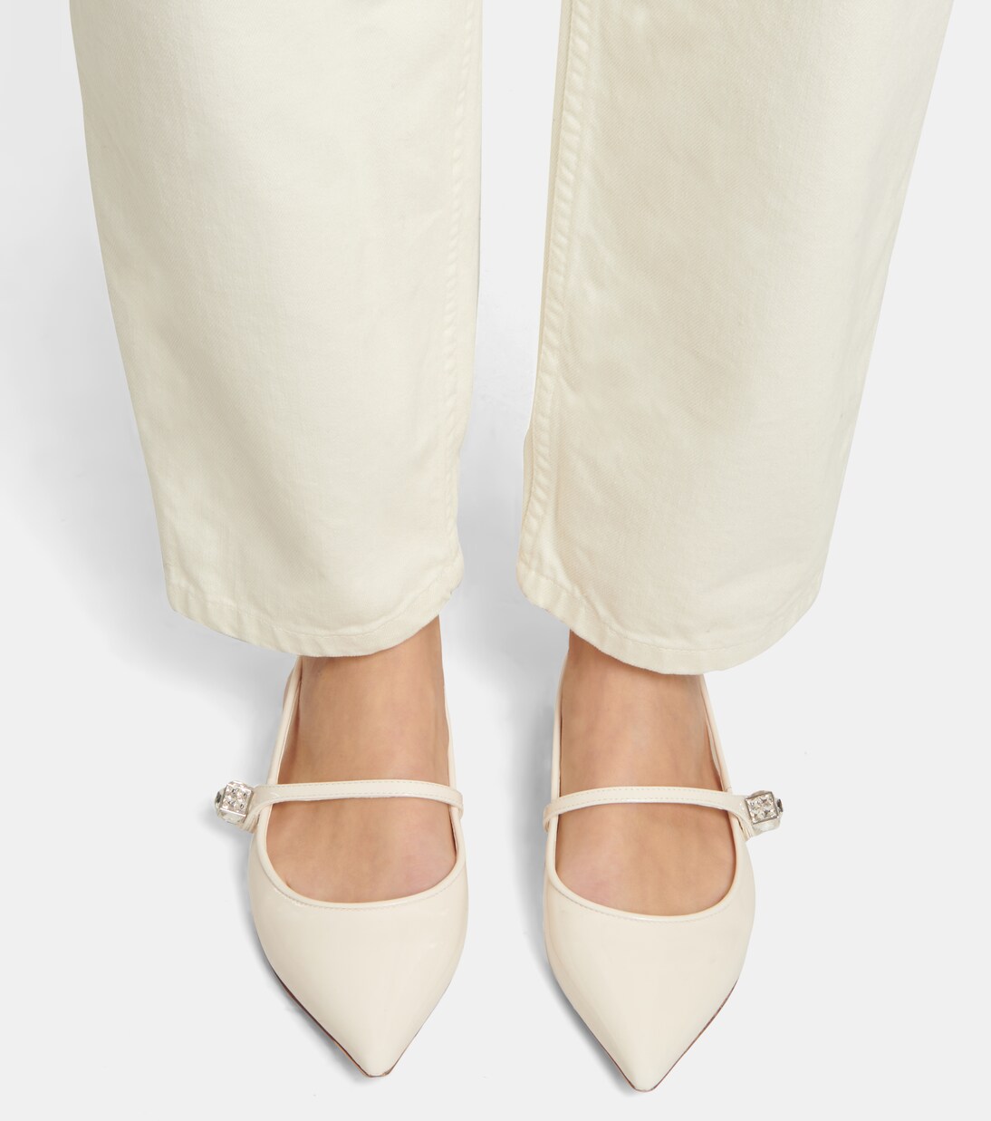 Cube B patent leather flats | Roger Vivier