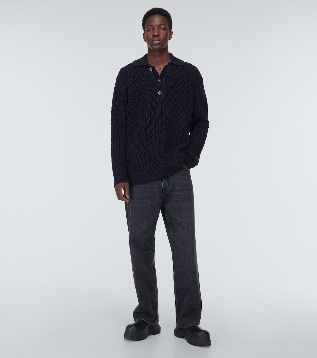 Pull Big Piquet en coton | Our Legacy